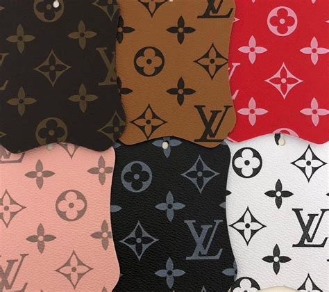 louis vuitton faux leather material